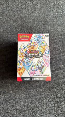 Pokémon Prismatic Evolutions Booster Bundle