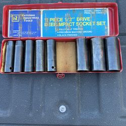 Socket set- 8 pc