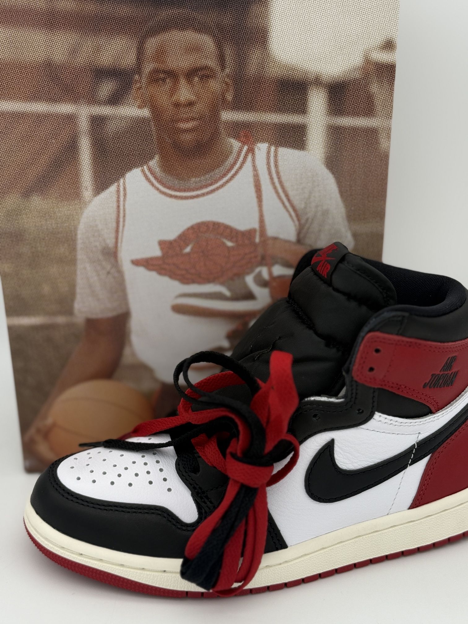 Jordan 1 Retro High OG Black Toe Reimagined