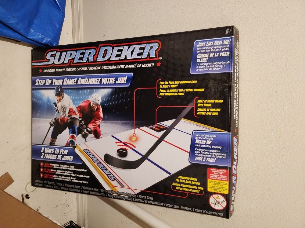 Super Deker Hockey Practice