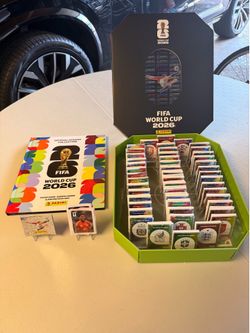 2026 Panini FIFA World Cup Sticker Stadium Box - Complete Set & Hardcover Album