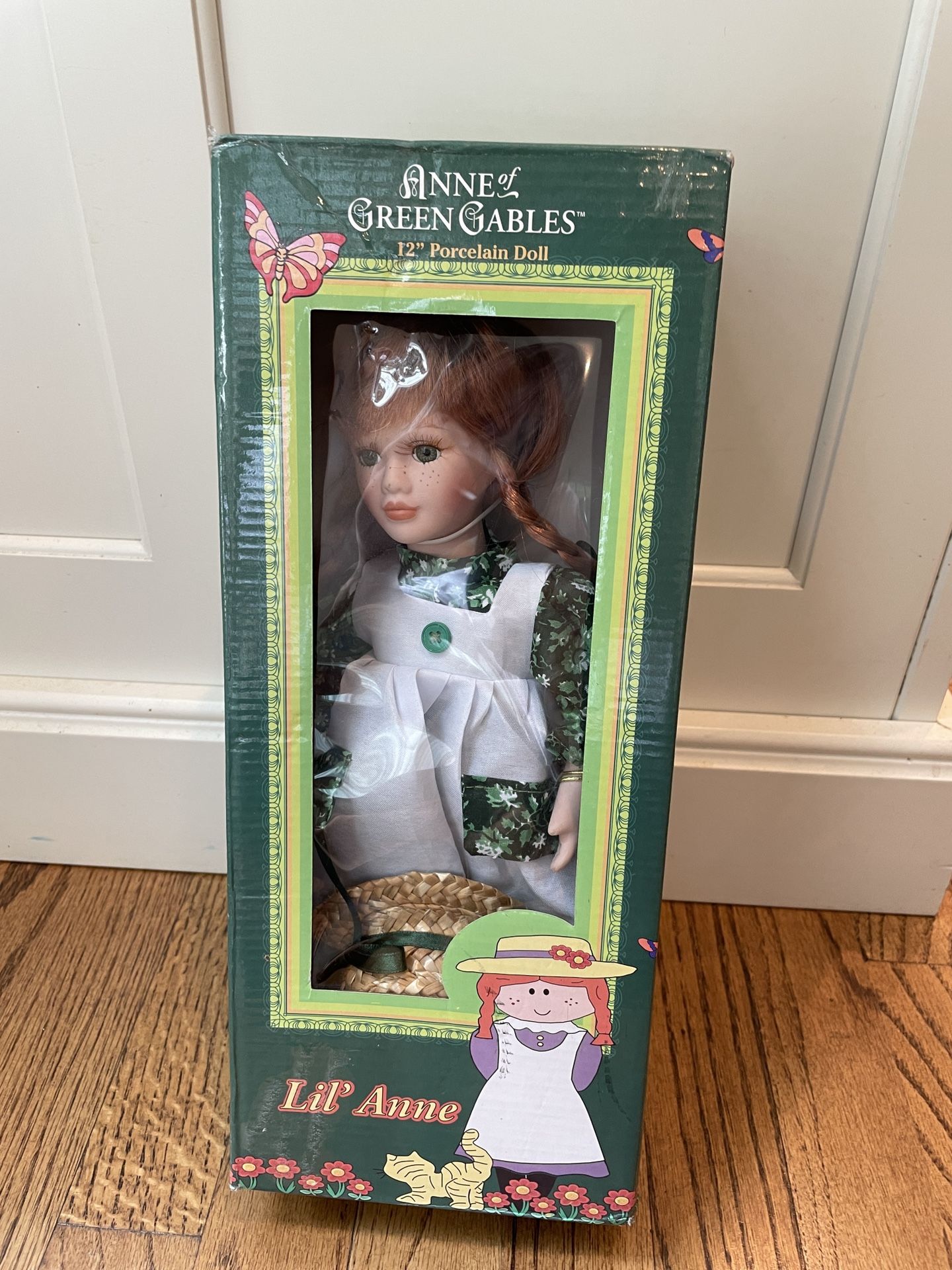 Anne of Green Gables Lil Anne Porcelain Doll by Kindred Spirits 12" Open Box. Condition is open box as it appears the doll box has light wear and has