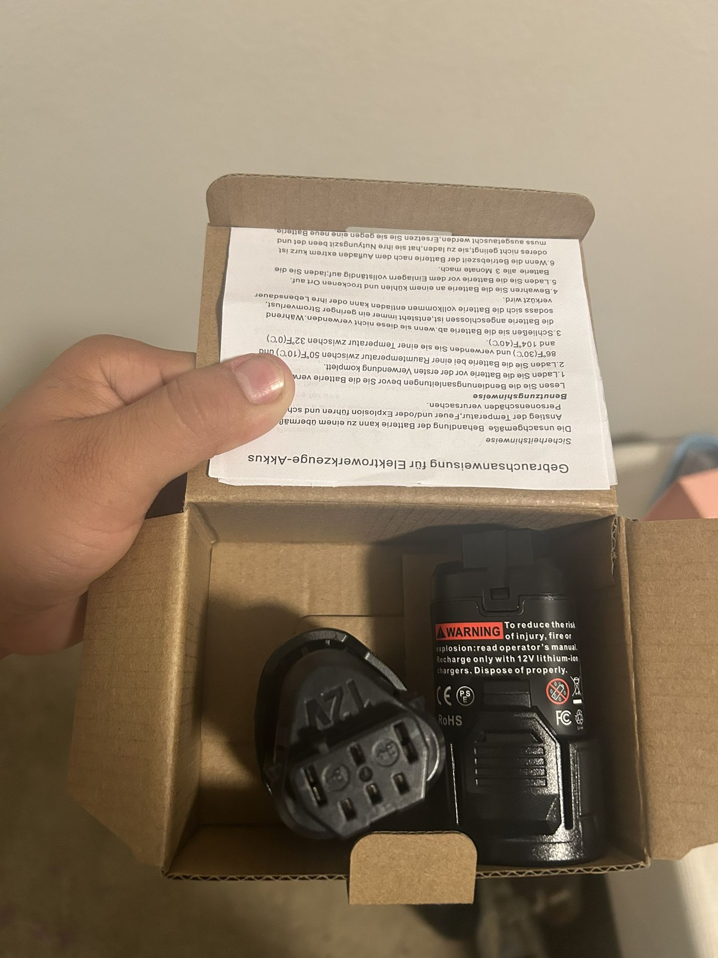 12v Batter For Power Tools