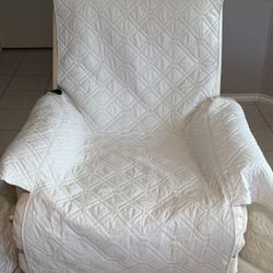 Chair/Recliner Cover, Cream
