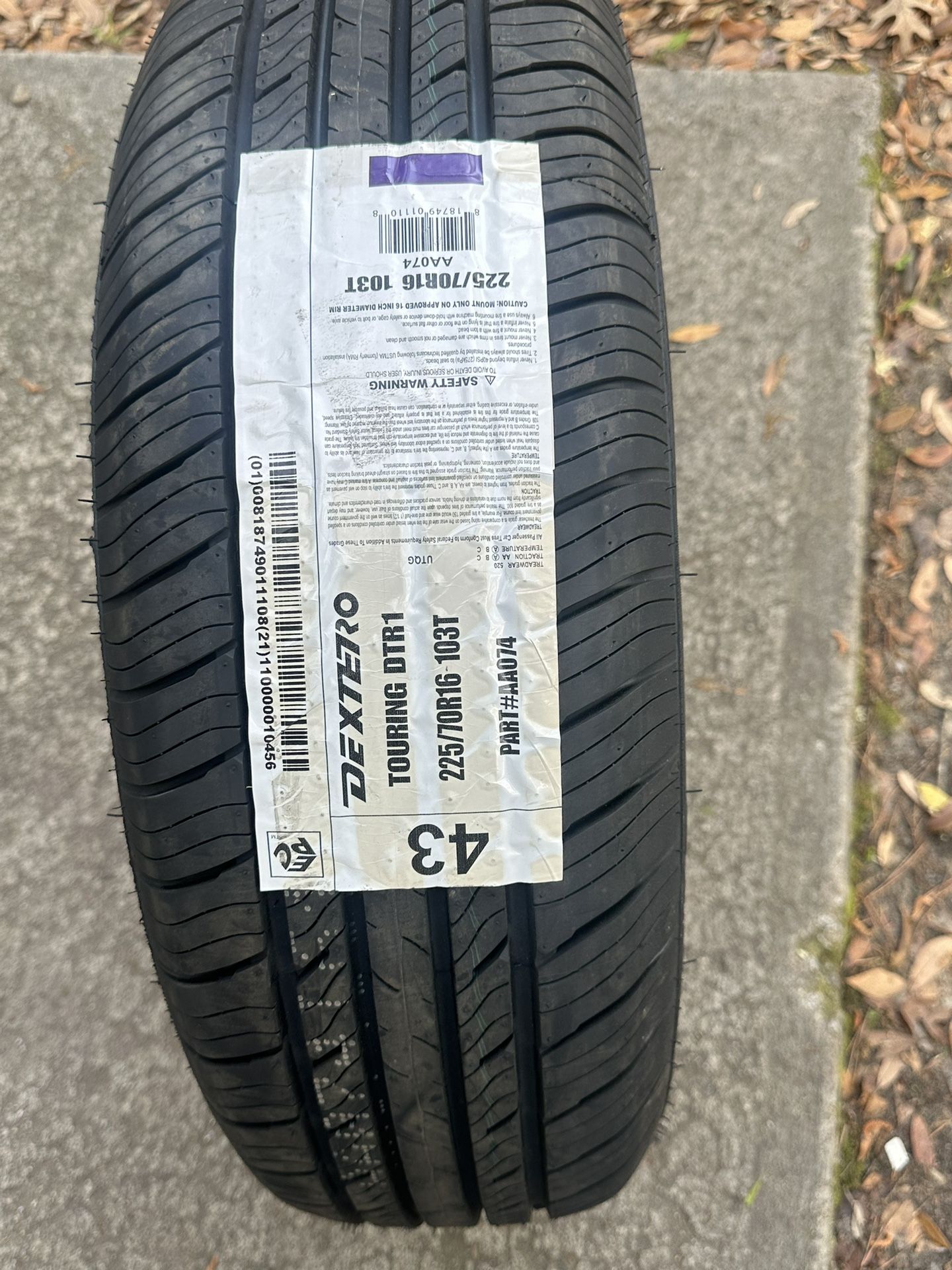 225/70R16 DEXTE7PO