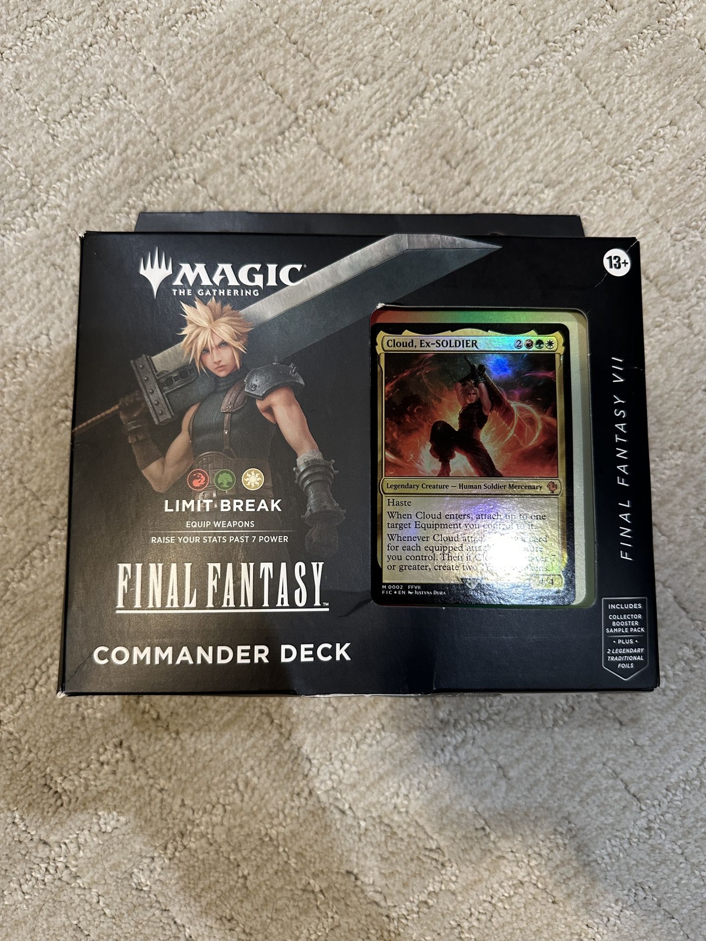 Final Fantasy Magic Commander Deck Cloud