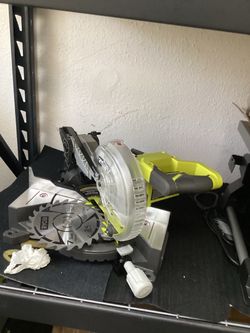 RYOBI Corded 7 1/4” Miter Saw $120
