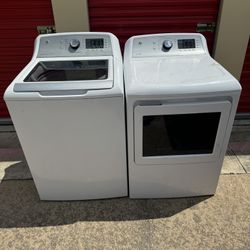 GE washer and dryer electric set 