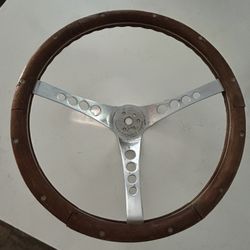 Vintage: The 500 Steering Wheel 