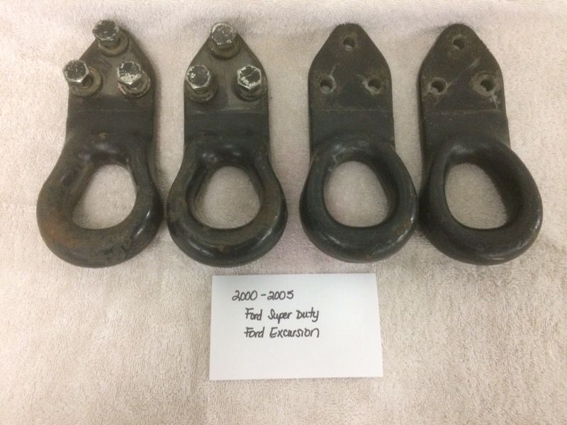 Tow hooks