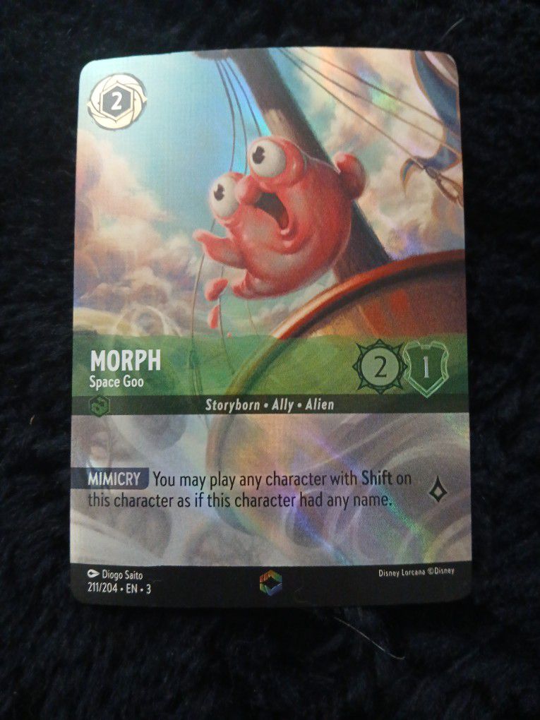 Morph Disney Trading Card
