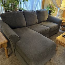 Sofa W/Reversible Lounge And Chair 