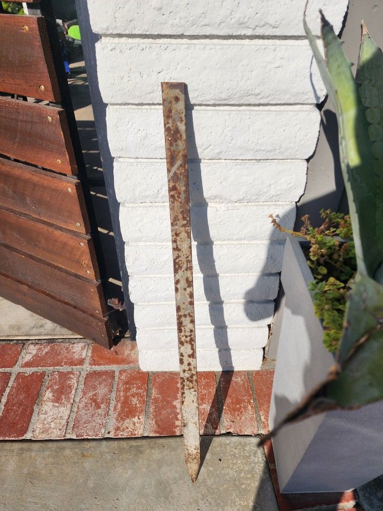 36" X 3/8" Flat Steel Stakes (Used)