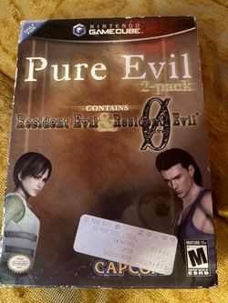Resident Evil Pure Evil 2-Pack GameCube - Factory Sealed - RARE