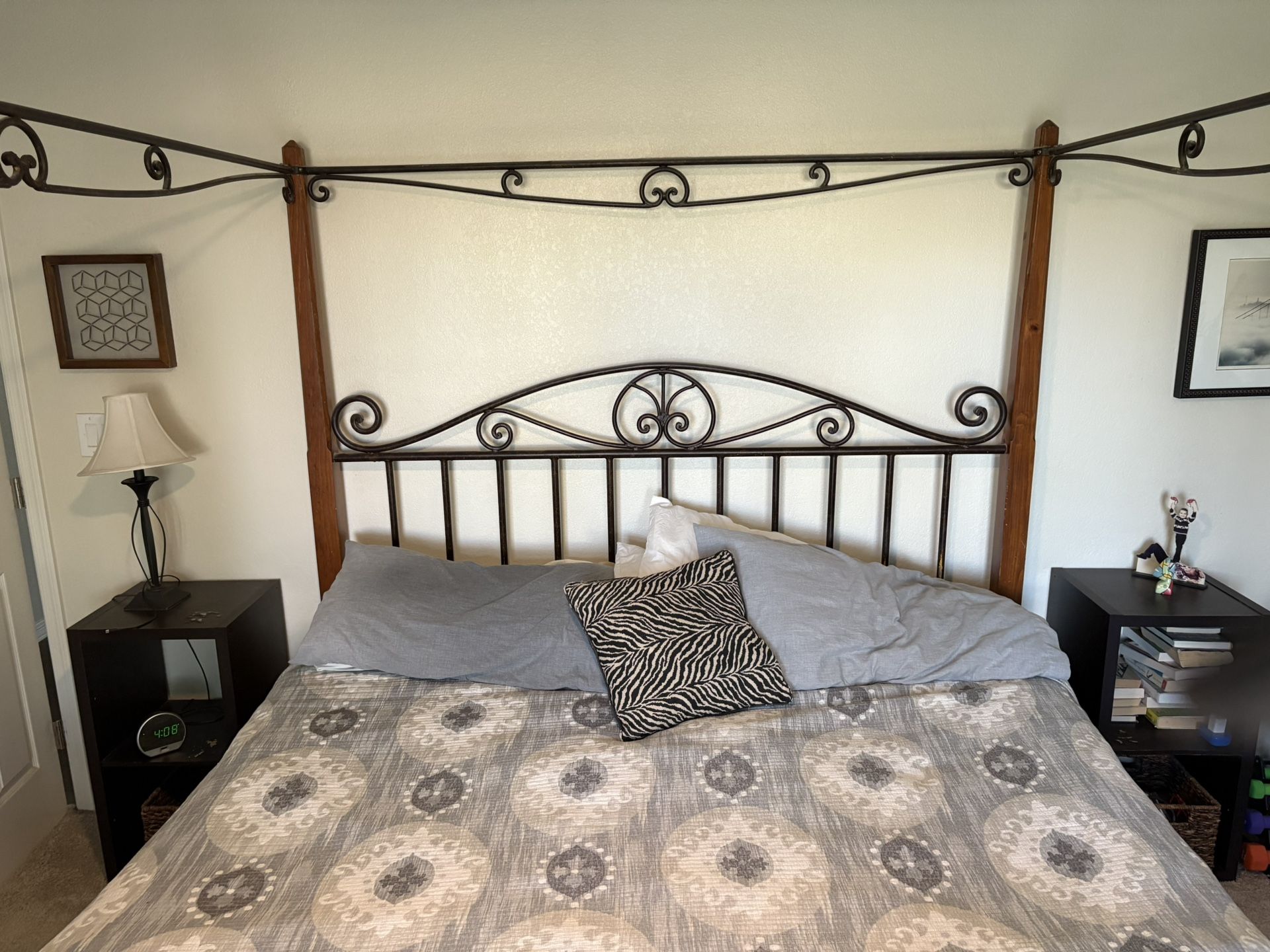 King Canopy Bed Frame