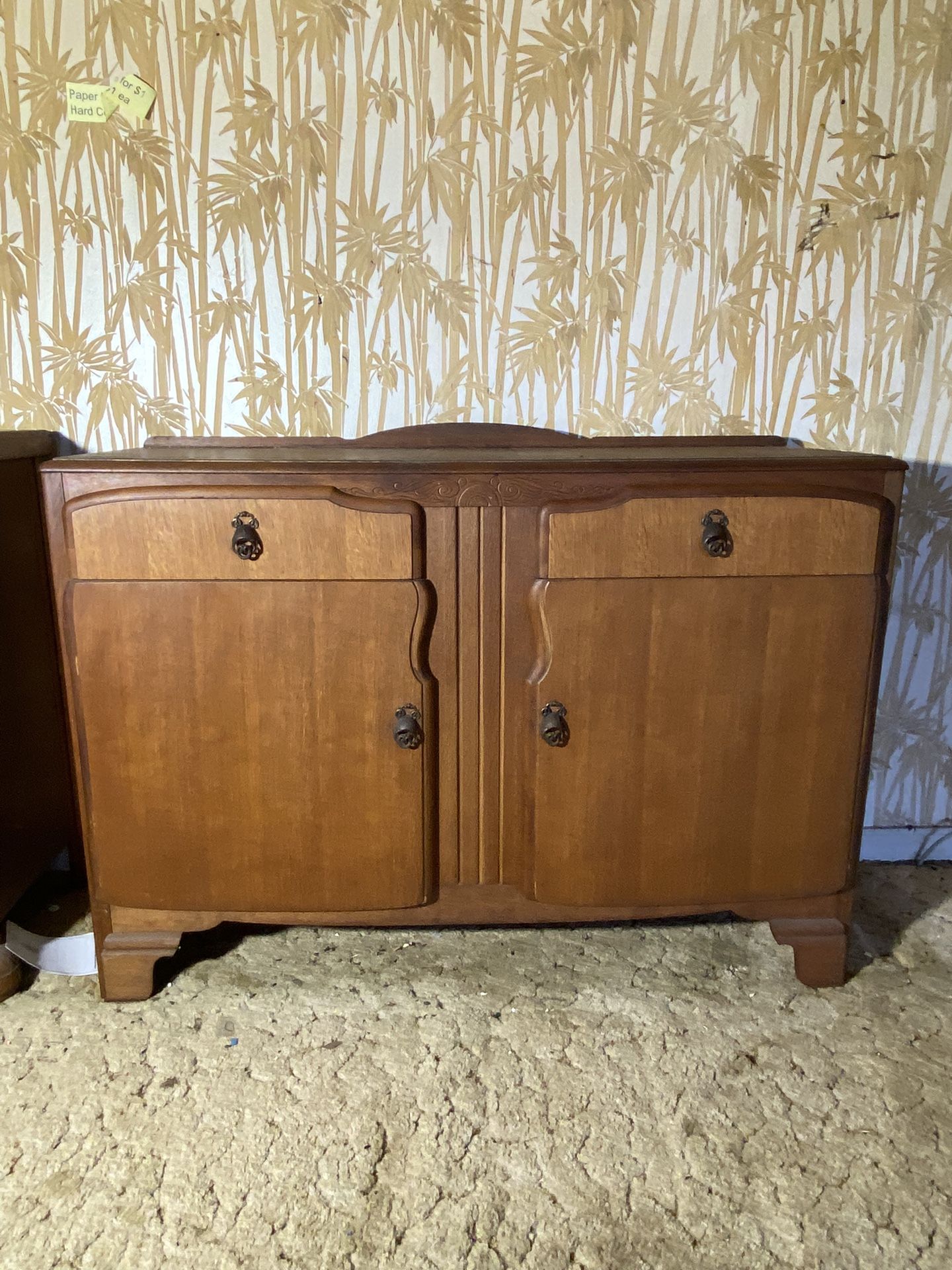 1960’s  Art Deco Style Sideboard Entertainment Cabinet