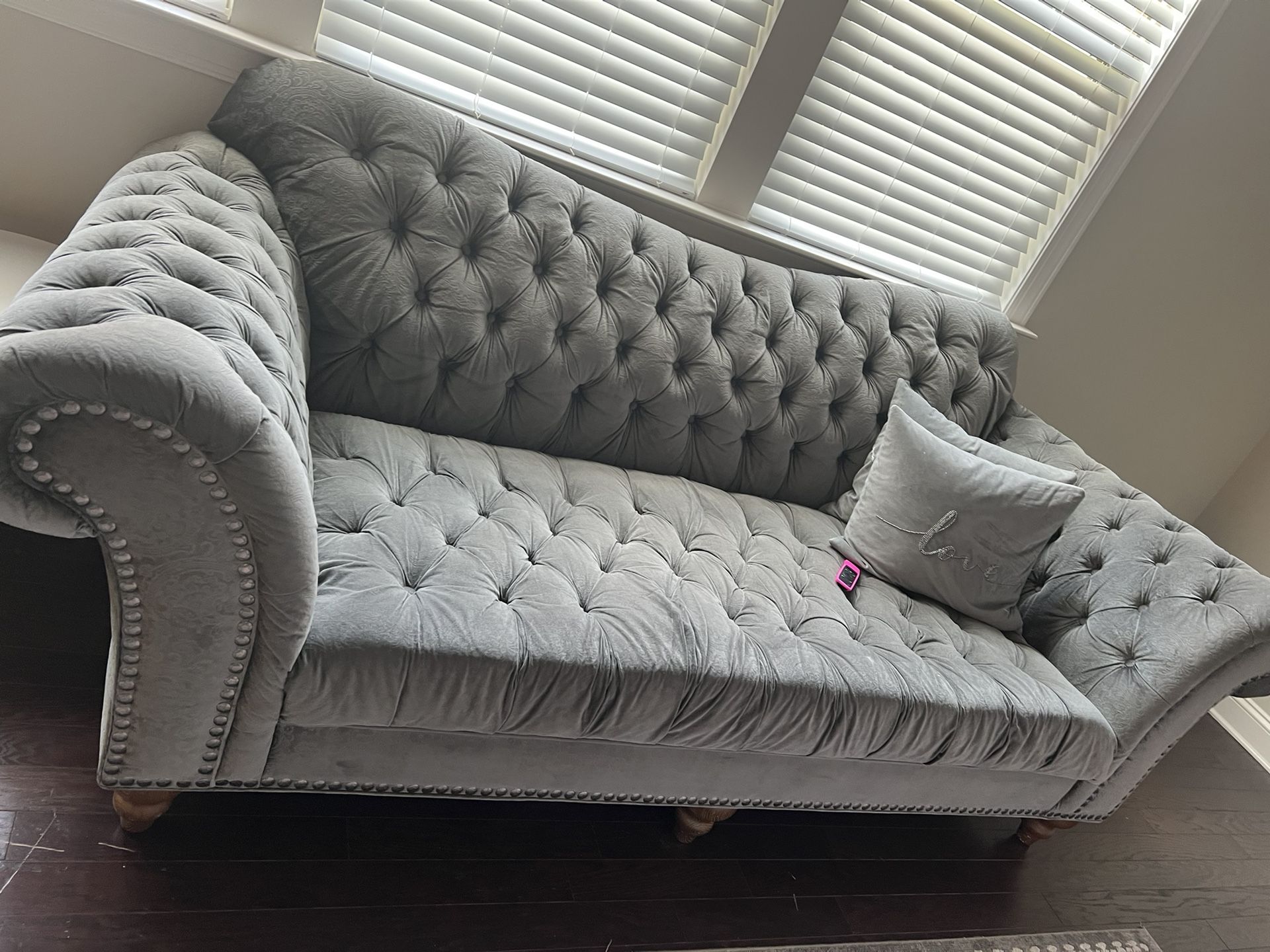 Gray Large Sofa
