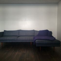 mid-century modern couch