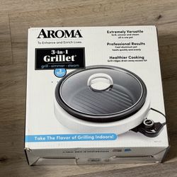 NEW Aroma 3 in 1 Grillet