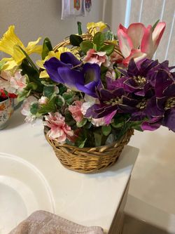 Basket of flowers