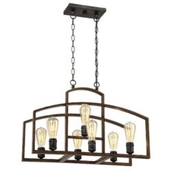 Design Solutions International 7 Edison Light LED Chandelier 