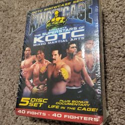 40 Fights KING OF THE CAGE Superstars  DVD 5 Disc Set MMA