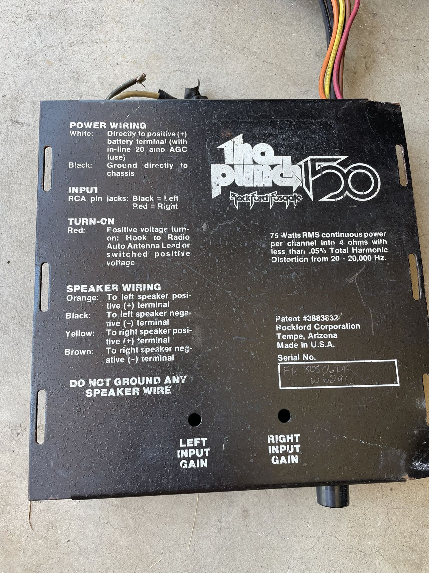Rockford Fosgate  Punch 150