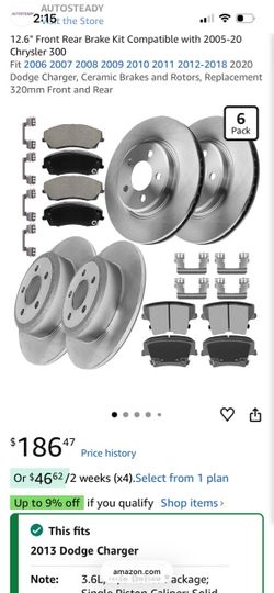 Front rear brakes brand new