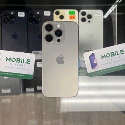 Unlocked Natural Titanium iPhone 15 Pro 128gb (90 Day Same As Cash Financing Available)