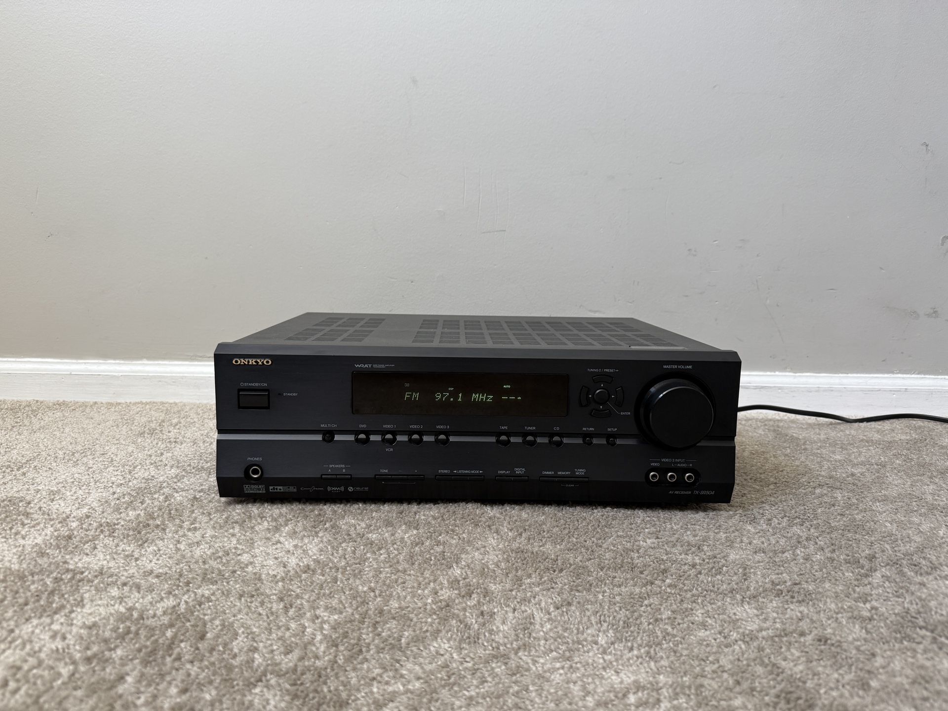 Onkyo TX-SR504 7.1 Home Theater Surround Receiver