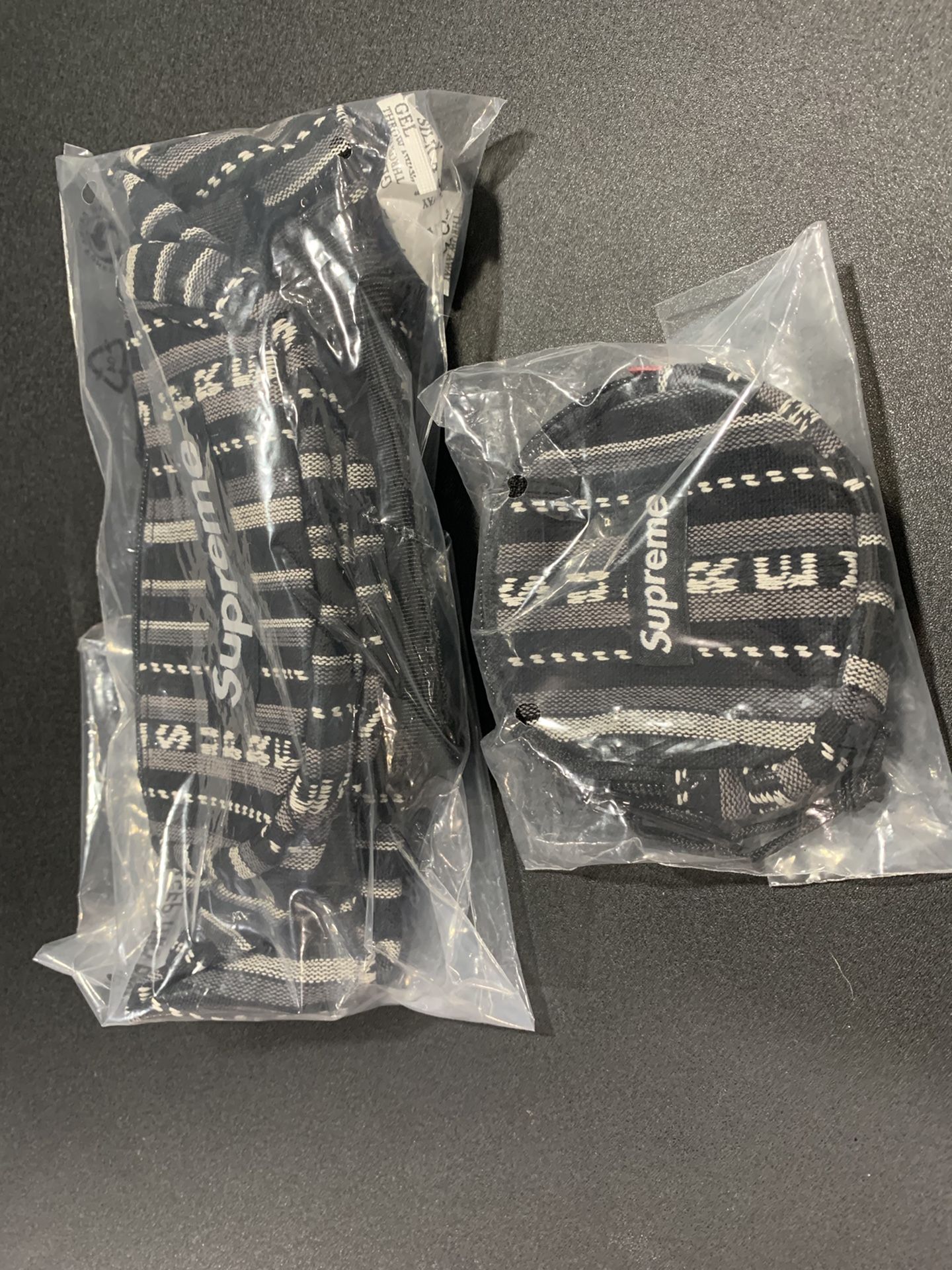 Supreme waist bag and coin purse