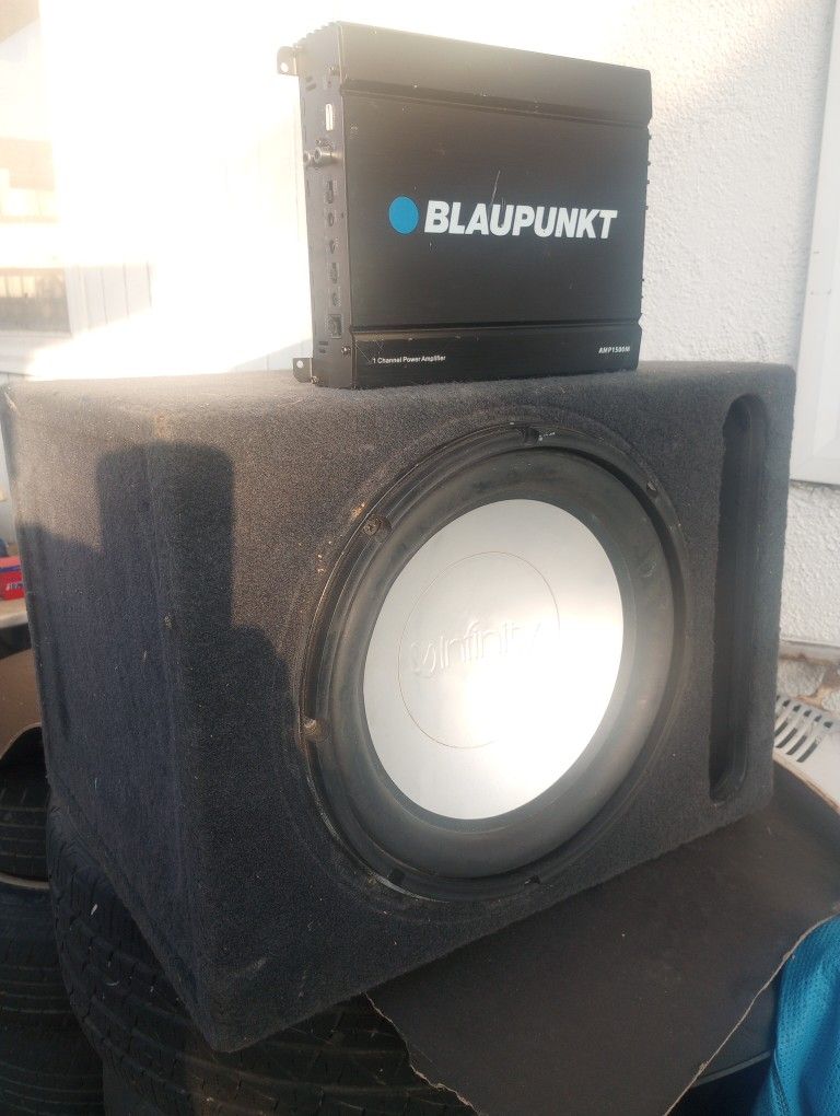 12" INFINITE SUB WITH AMP