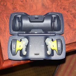 Bose Soundsport Yellow Headphones 