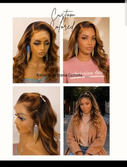 ✨18-20 Inch Ombre Dimensional Lace Wig 13x6 1b/30/27