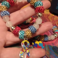 Elastic Autism Bracelets 