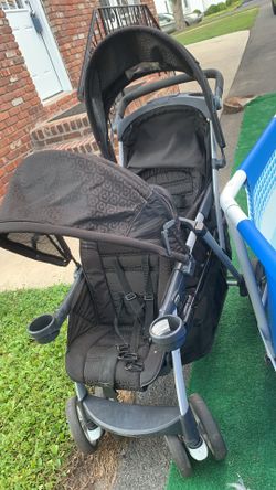 Chico double stroller