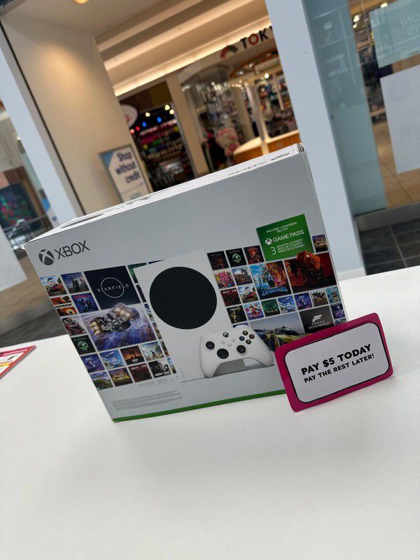Microsoft Xbox Series S GAMING CONSOLE New - New  - Payments Available With $1 Down - No CREDIT NEEDED 