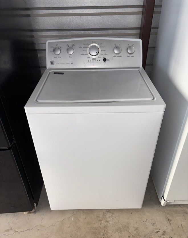 White Kenmore Washer