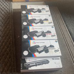 Brother Toner  Dr-221 Black Yellow Cyan Magneta 