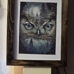 Homemade Diamond Artwork 