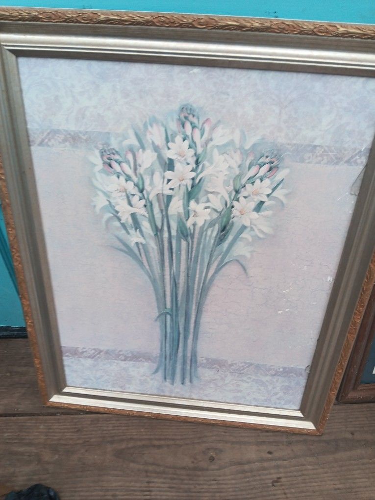 Floral Framed
