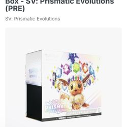 Prismatic Evolutions ETB