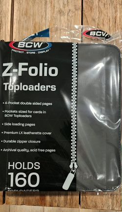 Toploaders Binder Z-FOLIO BCW