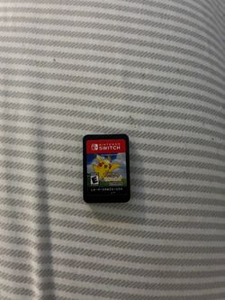 Let’s Go, Pikachu! Nintendo Switch $35