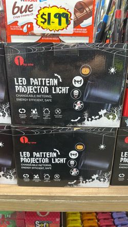 1 by One LED Pattern Projector Light