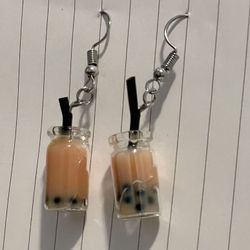 Boba Earrings 🧋
