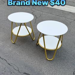 Side Tables Matching Set Of 2 Brand New In Box 📦 