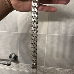 Bracelet Cuban Silver