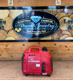 Honda EU1000i.  Portable generator