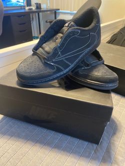 Travis Scott x Air Jordan 1 Retro Low OG SP 'Black Phantom'